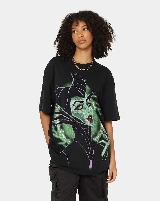 Disney Maleficent Vintage T-Shirt Washed Black