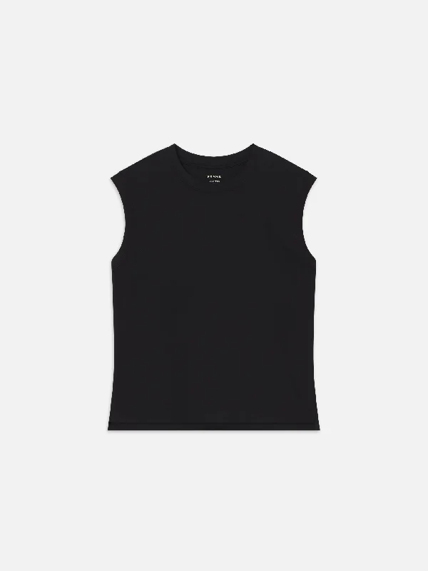 Muscle Crew Tank -- Black