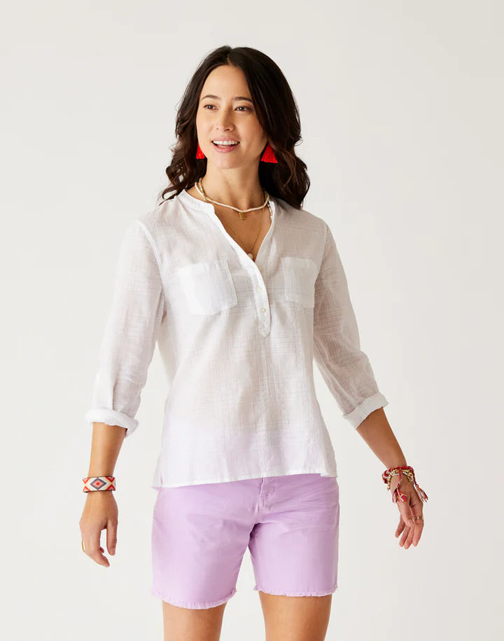 Women's Dylan Textured Shirt - Cloud