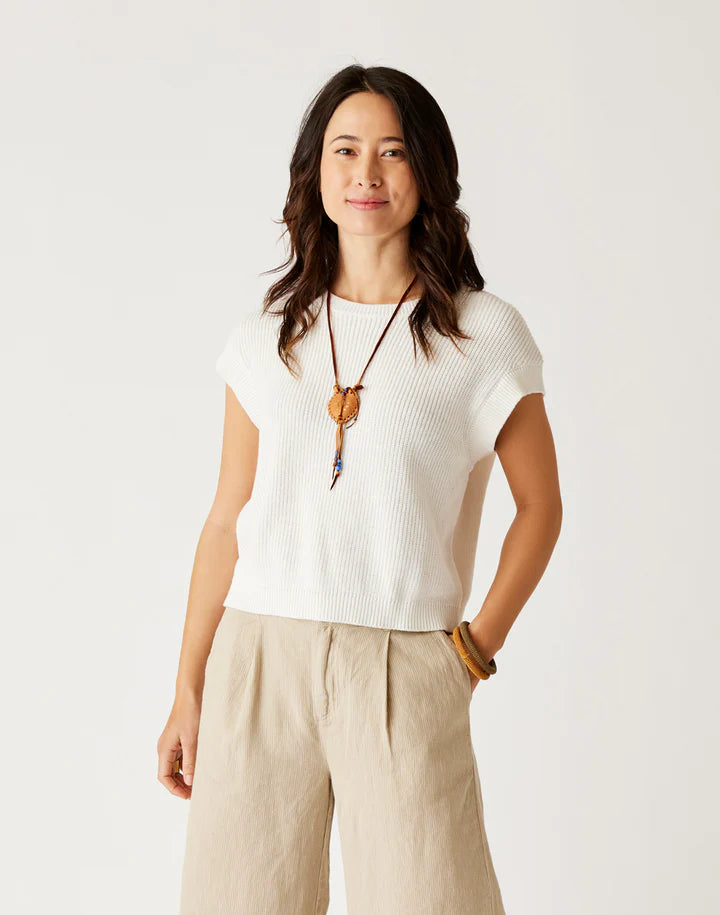 Women's Phoebe Sweater Top - Cloud