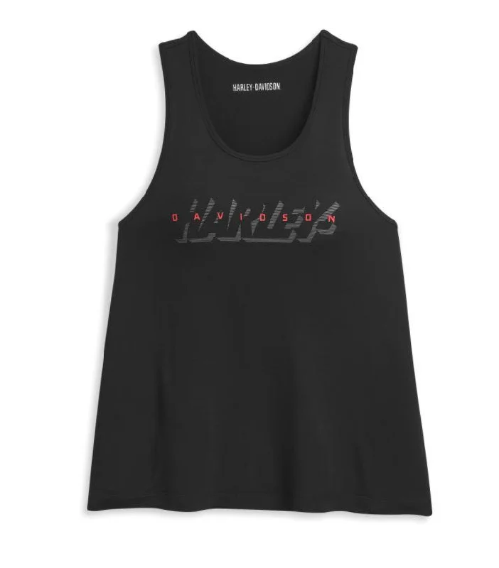 Harley-Davidson® Women's Slanted Logo Tank