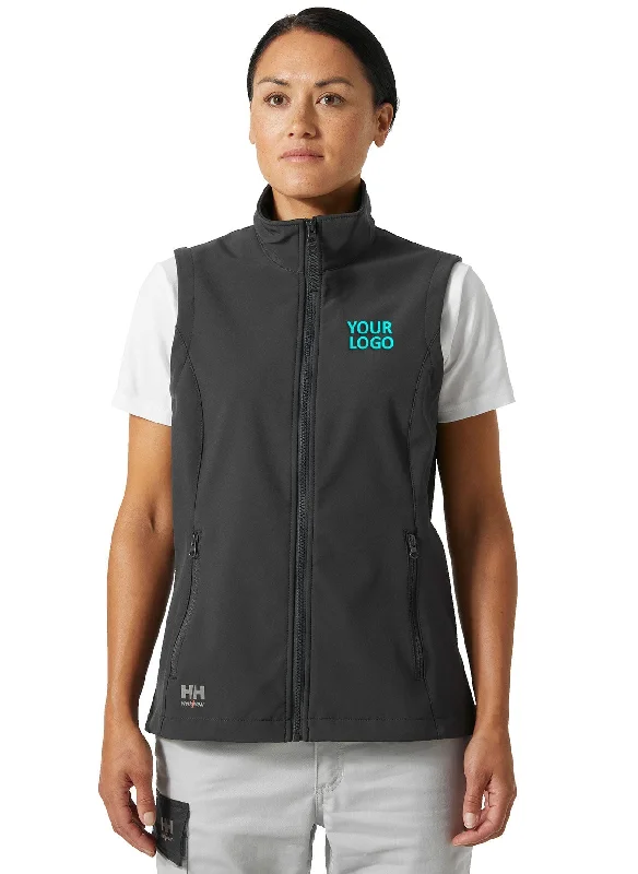 Helly Hansen Women's Manchester Softshell Vests, Ebony lace tank top