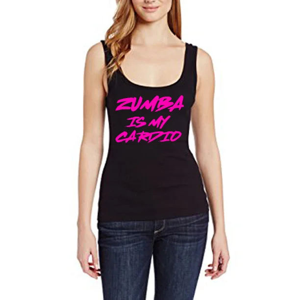 ...IS MY CARDIO Women's Tank Top soft tank top