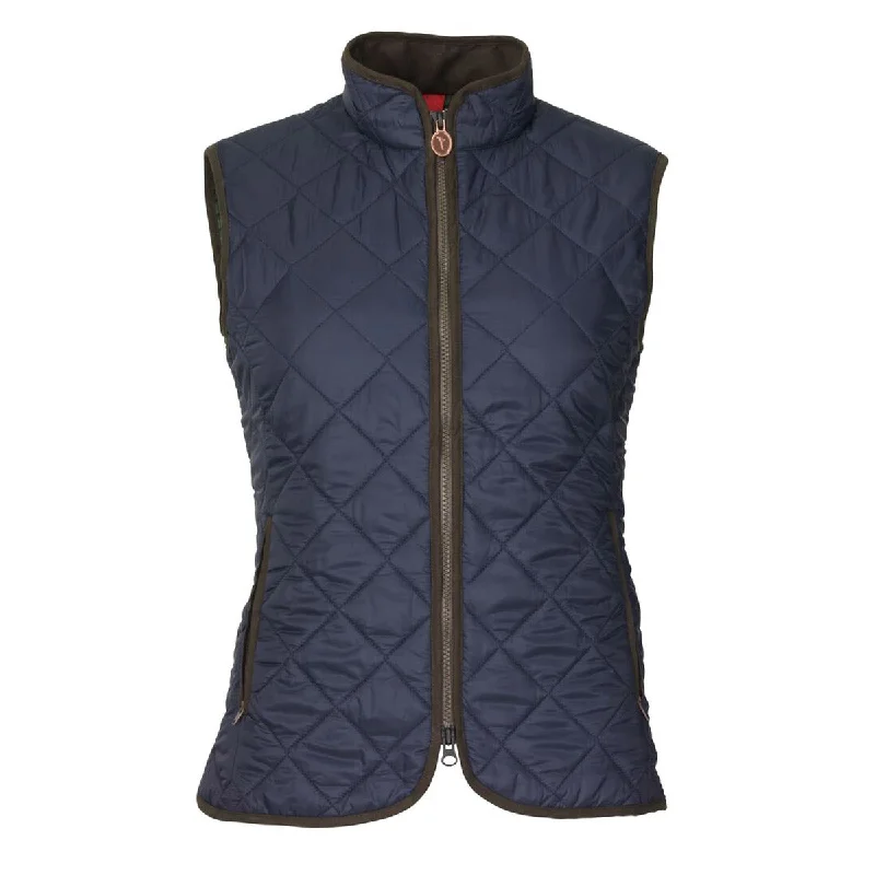 Laksen Women's Audley Quilted Vest loose fit tank