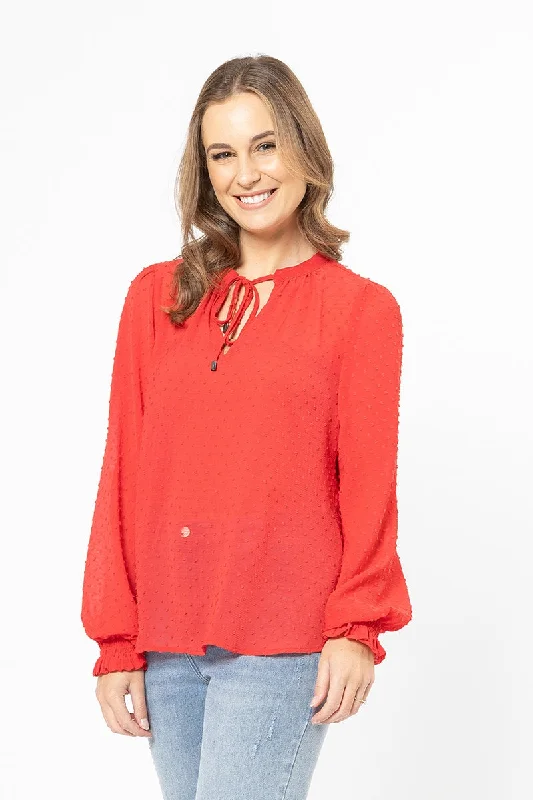 Leila + Luca Honey Blouse - Scarlett