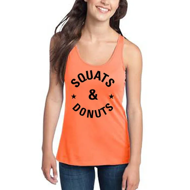 SQUATS & SERIES Women's Tank Top crew neck tank