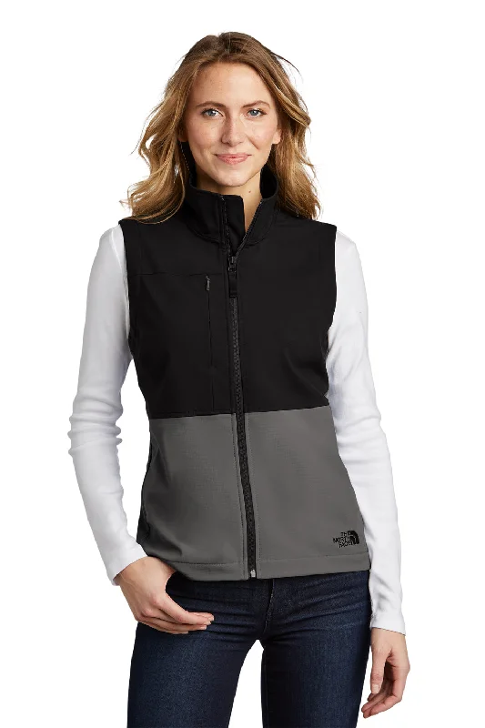 The North Face Womens Castle Rock Wind & Water Resistant Full Zip Vest - Asphalt Grey - Closeout adorable tank top