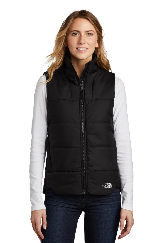 The North Face Womens Water Resistant Everyday Insulated Full Zip Vest - Black lavender tank top