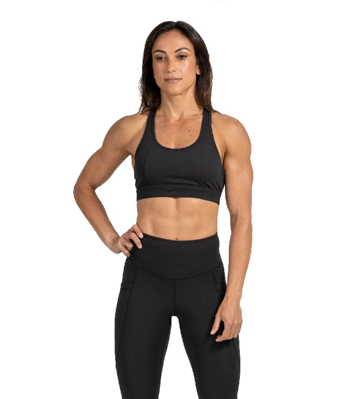 Utility Training Bra - Black loose fit tank