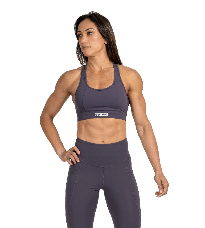 Utility Training Bra - Gunmetal Grey cute tank top