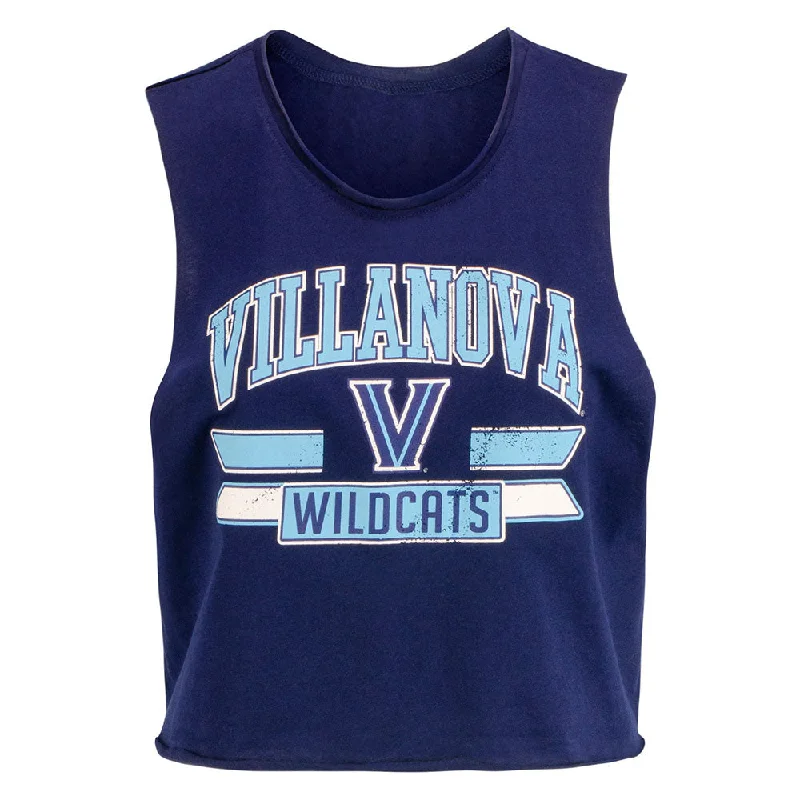 Ladies Villanova Wildcats Arched Muscle Tank flowy tank top