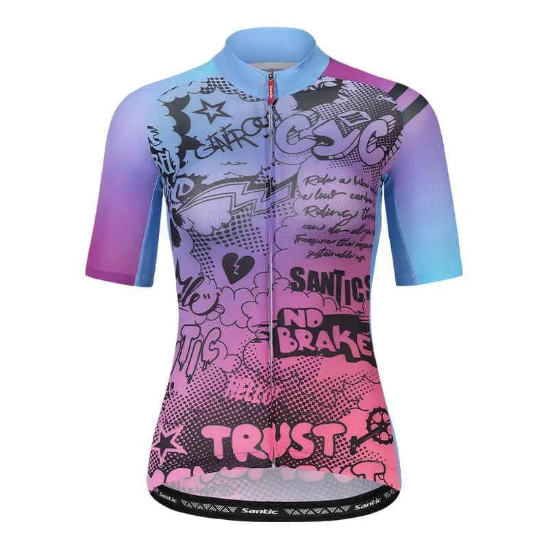 Santic Flowers Women's jersey