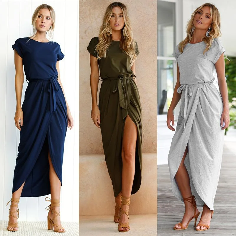 Casual High Rise Summer Dress