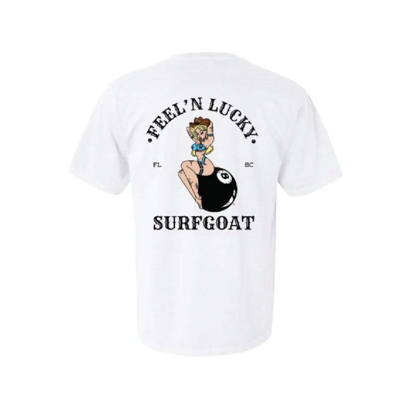 SURFGOAT Custom "FEELIN' LUCKY" TEE