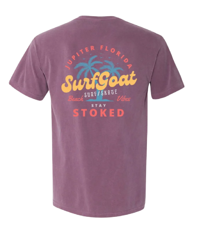 SURFGOAT Custom "Stoked" Tee