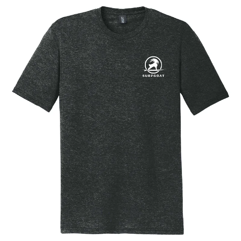 SURFGOAT  Short-Sleeved Tee (Black Frost / White)