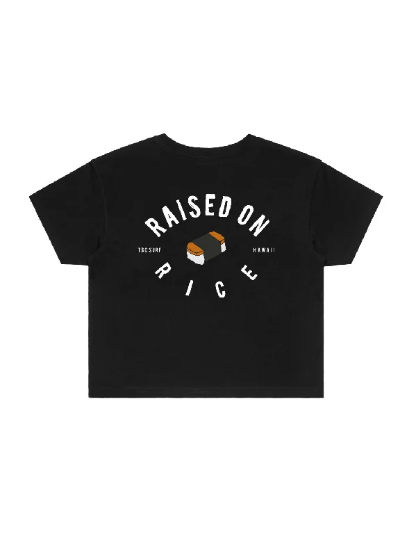 T&C Surf Raised on Musubi Crop Tee