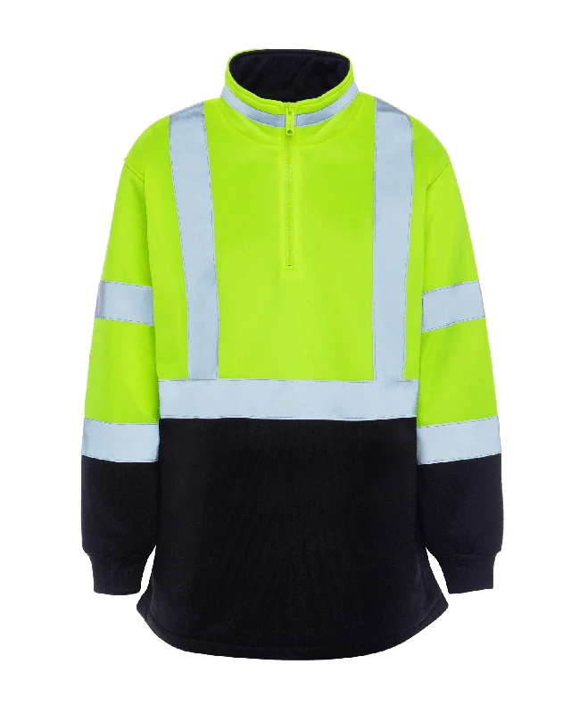 UHV667 HiVis Women's 1/4 Zip Soft Shell