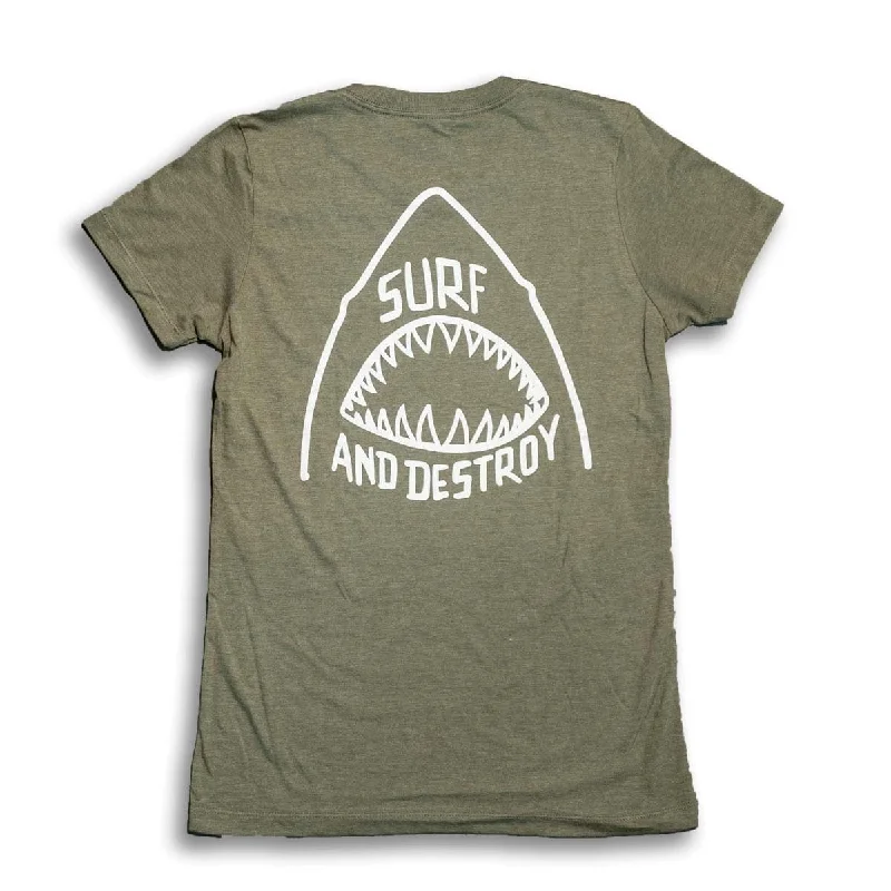 Women's Surf & Destroy Crew Tee