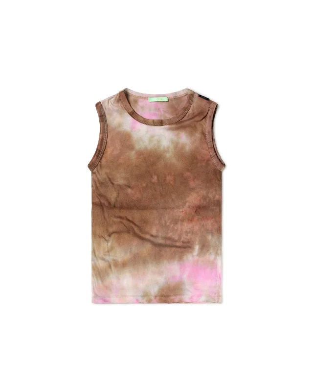 Tie Dye Cotton Vest - Multi