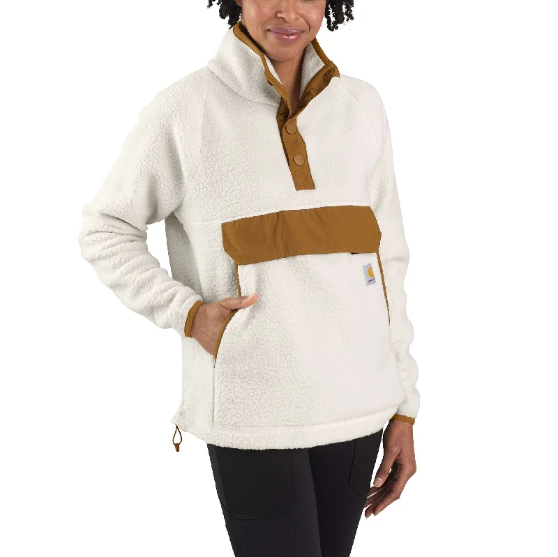 Women's Relaxed Fit Fleece Pullover - 2 Warmer Rating