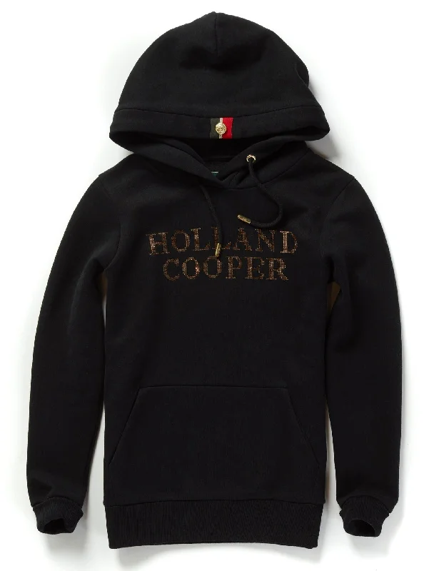 Holland Cooper Ladies Diamante Hoodie