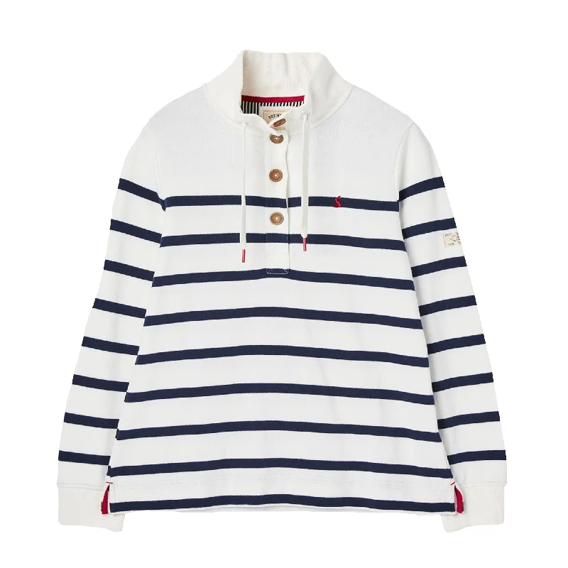 Joules Ladies Southwold Button Down Sweatshirt